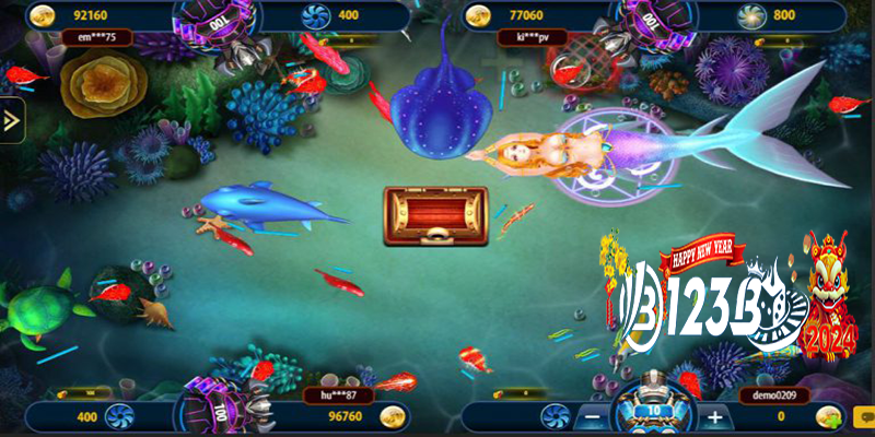 Sống đúng chất thợ săn với bắn cá game online tại 123B