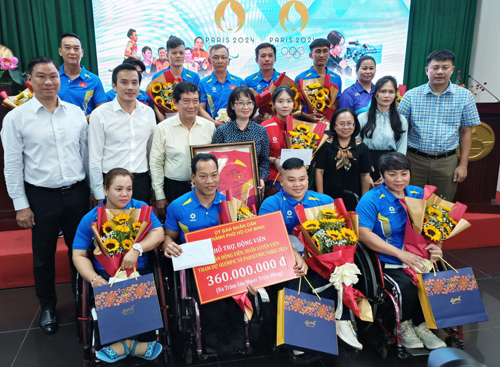 VĐV người khuyết tật TP.HCM dự Paralympic Paris nhận 'doping tinh thần' - Ảnh 1., 123b, trang chủ 123b